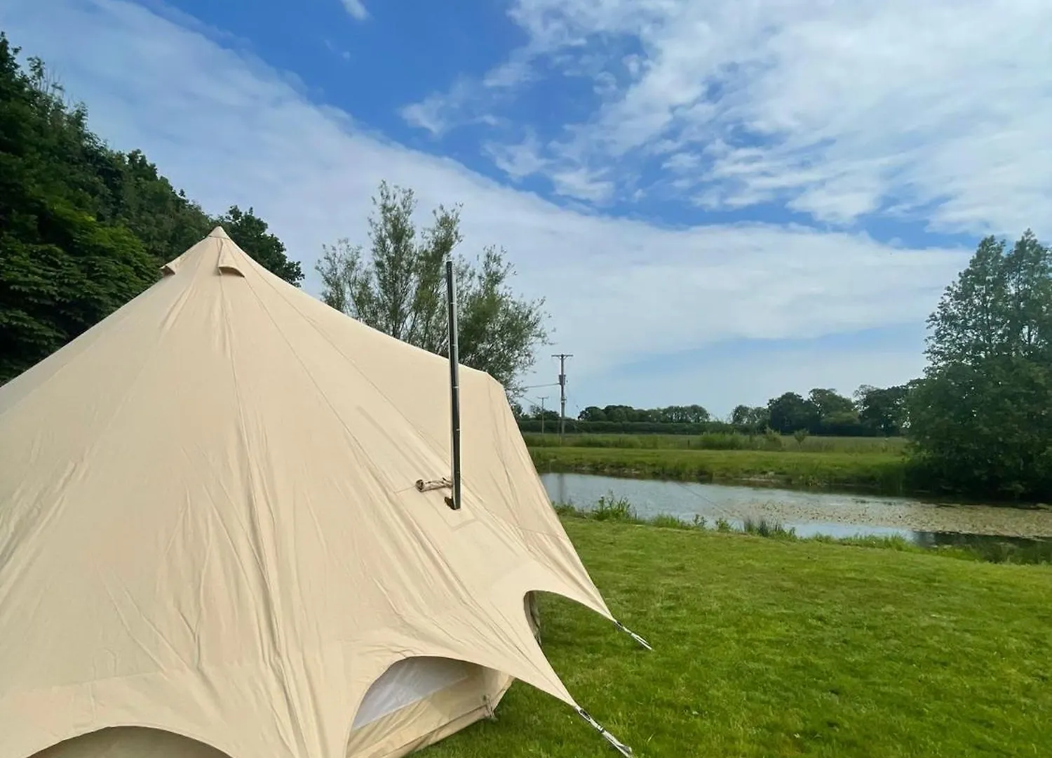 Luxury tent Bell Tent North Yorkshire