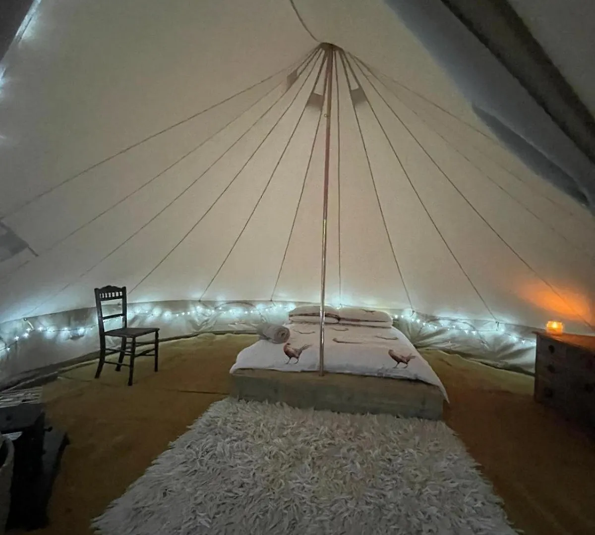 Bell Tent North Yorkshire Luxury tent