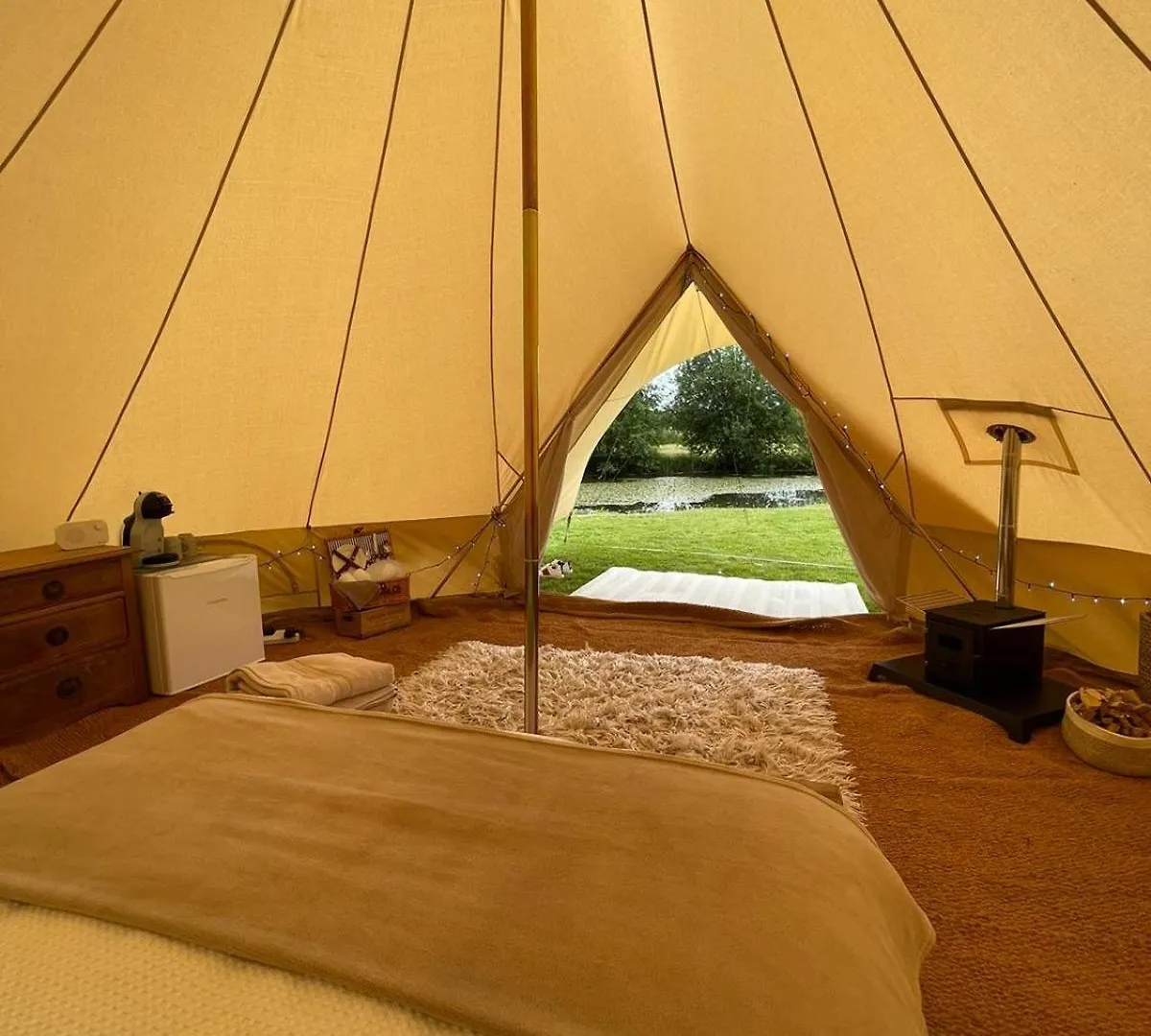 Bell Tent North Yorkshire Luxussátor