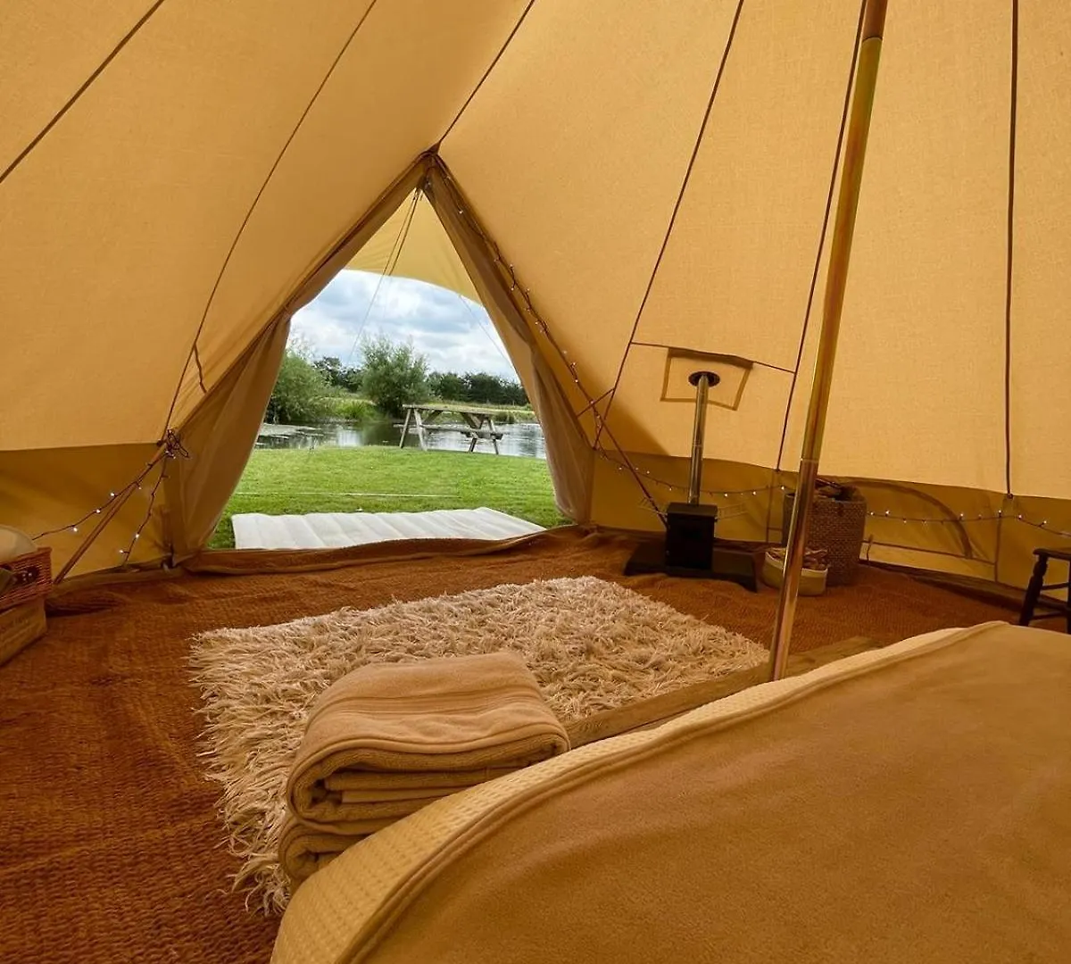Luxury tent Bell Tent North Yorkshire